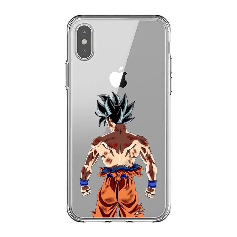Мягкий силиконовый чехол для телефона Dragon Ball Z с супергероями мультфильмов Сон