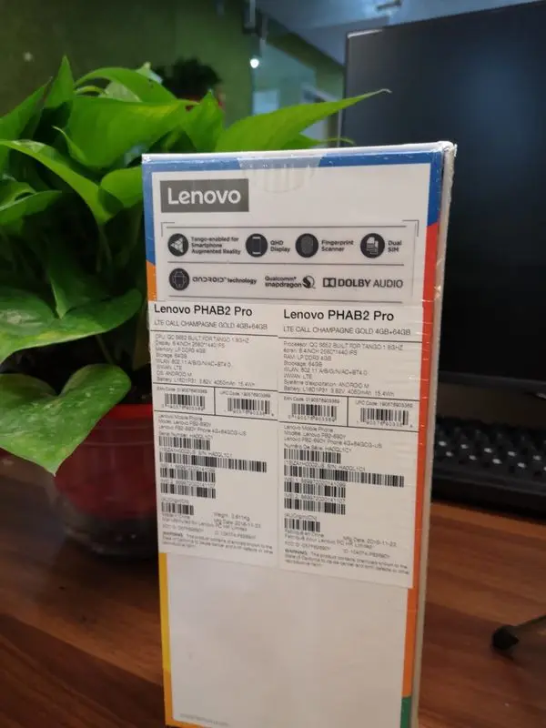 Фото Lenovo Phab2 Pro PB2-690Y 4G 64G 6.4" FHD Snapdragon 652 android 6.0 TD LTE AR Phablet 16MP fingerprint Mobile phone Мобильные Lenovo Phab2 Pro PB2-690Y 4G 64G 6.4" FHD Snapdragon 652 android 6.0 TD LTE AR Phablet 16MP fingerprint Mobile phone Мобильные