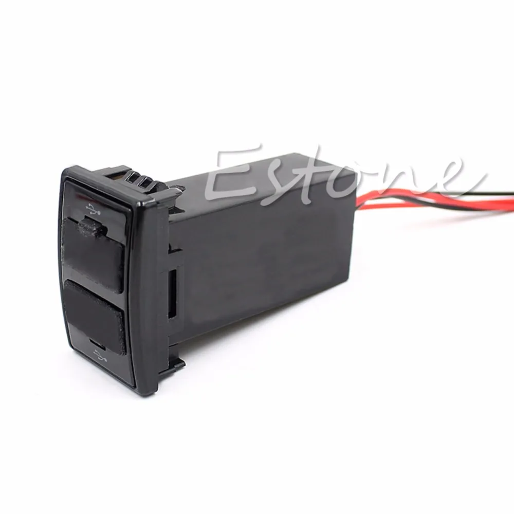 Автомобиль от 12 В до 5 В пост 2.1A Dual USB Порты и разъёмы приборной панели для сотового телефона с креплением на Зарядное устройство для MAZDA: GFY