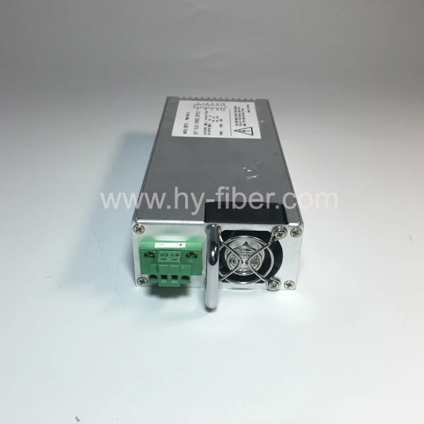 CATV 1550nm оптический передатчик 10dBm расстояние 25 км HY-21-T15P10 - Цвет: Dual DC supply