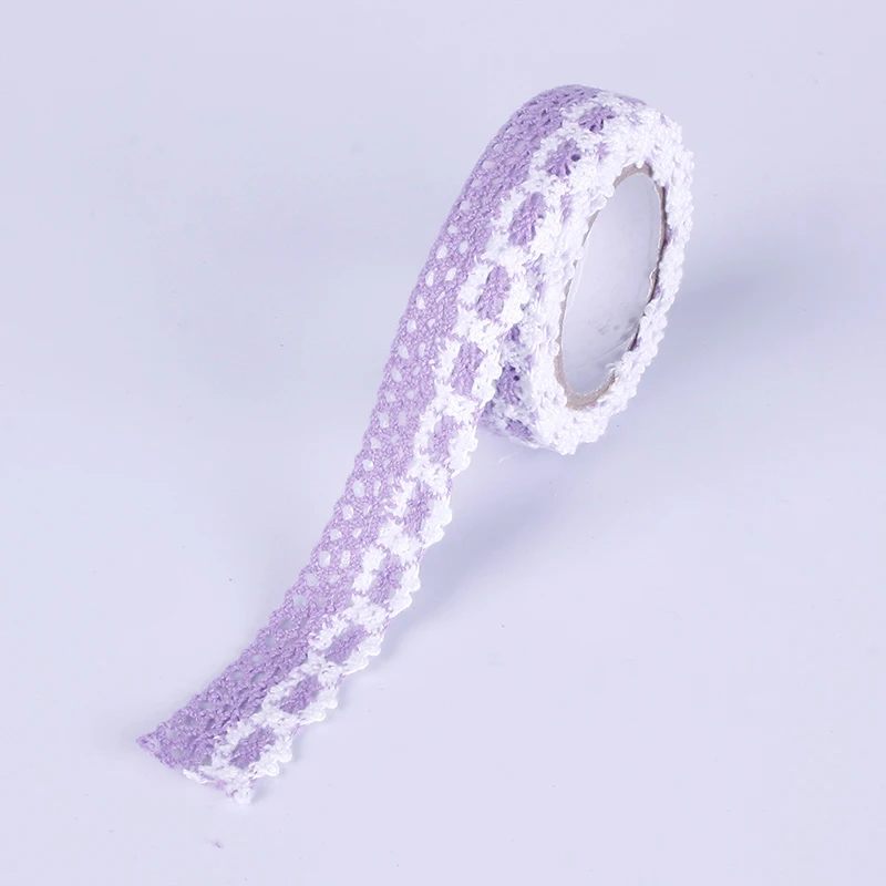 1 Шт. DIY Модные Ткани Мило Декоративные Наклейки Кружева Клейкой Ленты Творческий