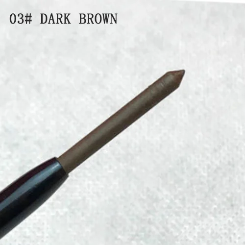 03 Dark Brown Бренд, 6 цветов, Женская подводка для глаз, карандаш, макияж, водостойкие подводки для глаз, карандаши, карандаш для глаз, косметика для молодых девушек, любовь, красота - Цвет: 03 Dark Brown