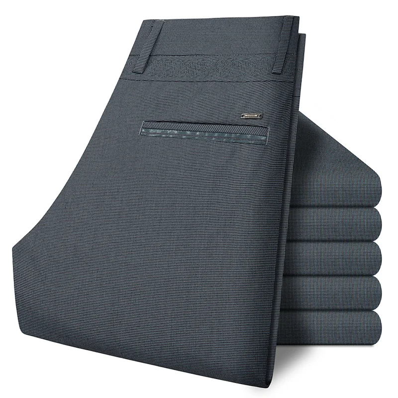 Anbcan 2019 новые летние модные дышащие хлопковые брюки Чино мужские Умные