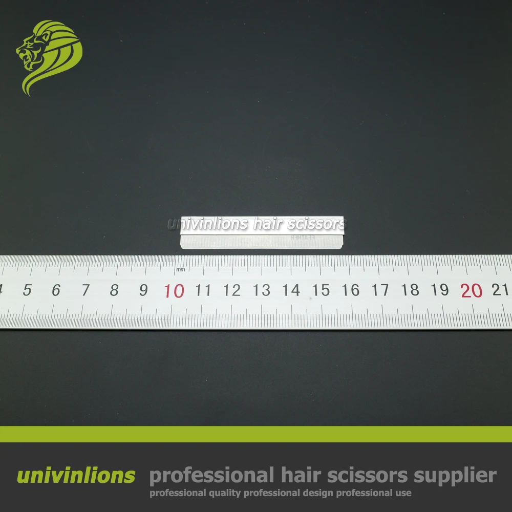 100 шт. лезвие для стрижки бровей и бороды съемное волос парикмахерских ножниц