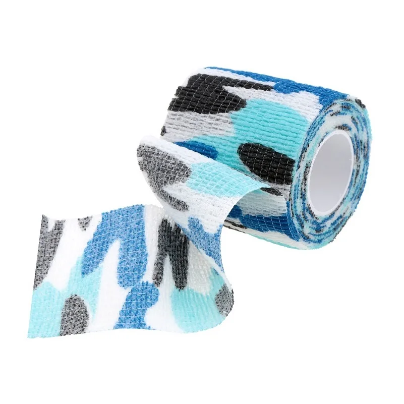 Камуфляжные ленты растягивающиеся 1 рулон армейский бандажный пистолет камера