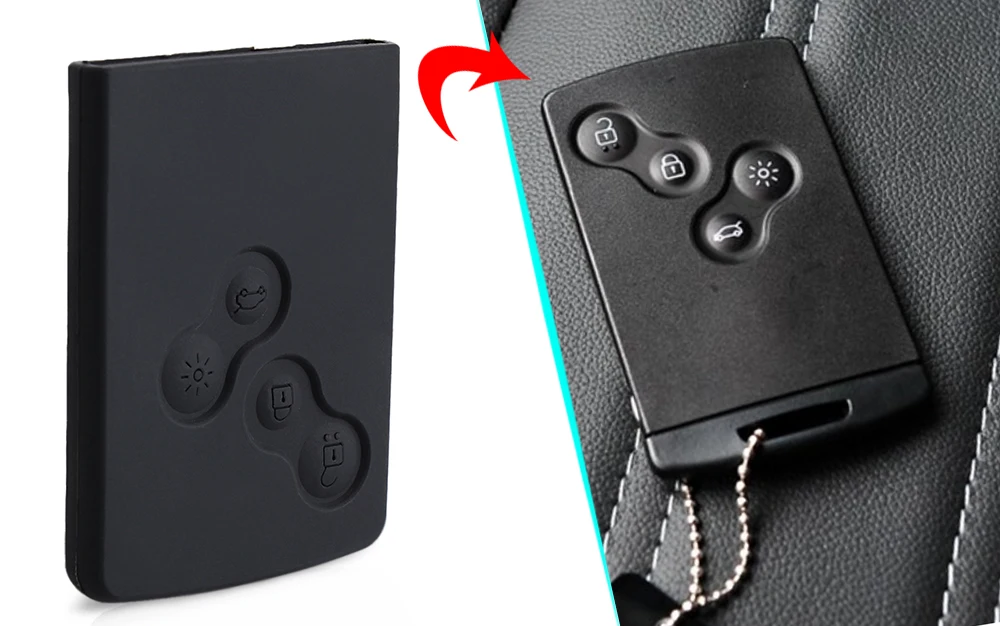 Силиконовый резиновый чехол для автомобильного ключа защитный