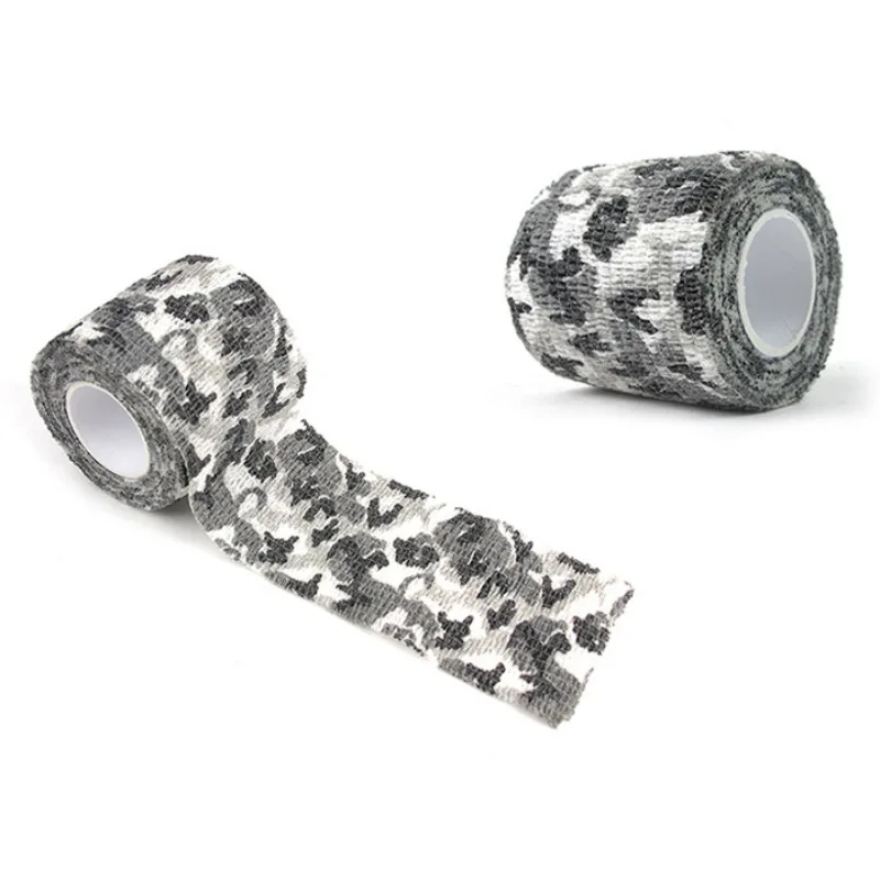 

5cmx4.5m Camping Camo Outdoor Hunting Shooting Tool Camouflage Stealth Tape Waterproof Wrap Durable Army