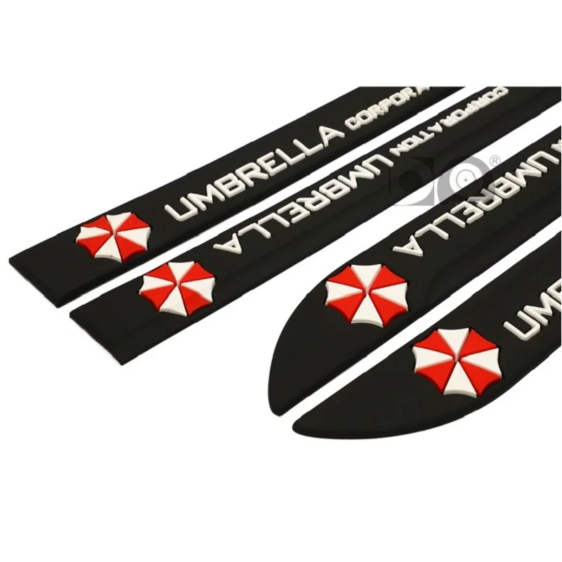 Удлинитель автомобильной двери Противоударная полоса черный/белый для Nissan Qashqai