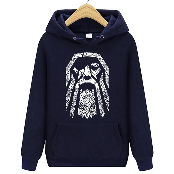 Новый бренд Odin Vikings Мужские весенние толстовки с капюшоном уникальная одежда