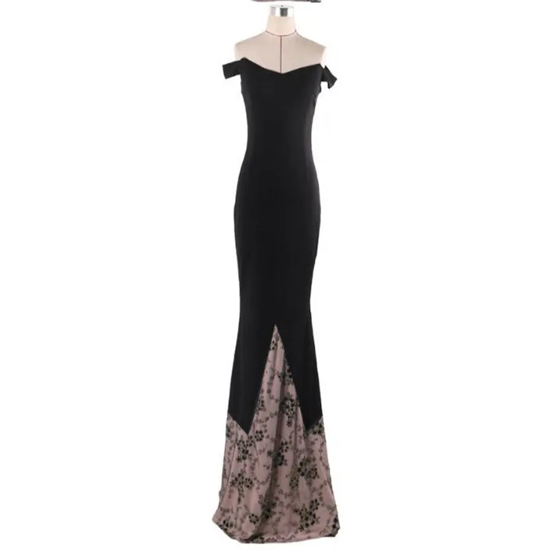 European and American Dresses With Breast-wrapped Shoulder-bared Fashionable Sexy Buttocks Tail | Женская одежда