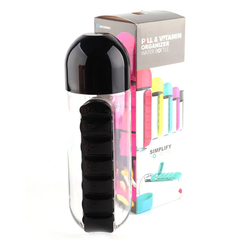 Новое поступление пластиковые творческие подарки бутылка для воды коробка