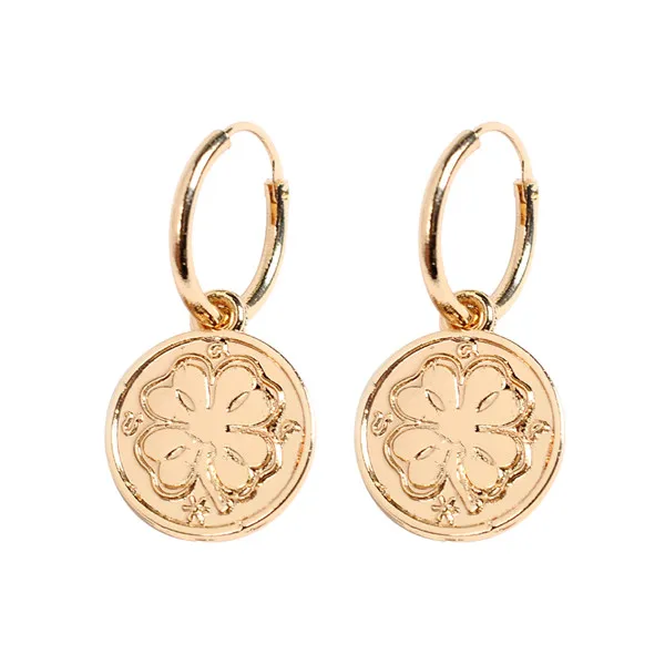 12 Artilady, золотые серьги-кольца для девочек, серьги, Надеваемые На ушной хрящ, маленькие серьги-кольца, ювелирное изделие, подарок, Прямая поставка - Окраска металла: 12