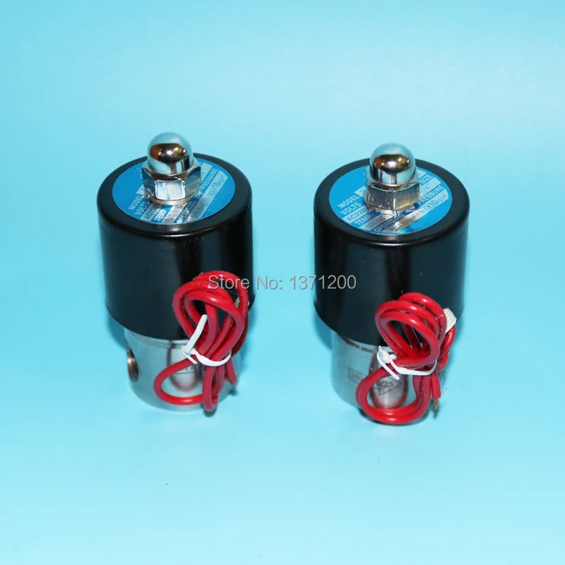 Электрический электромагнитный клапан пневматический для воды масла воздуха