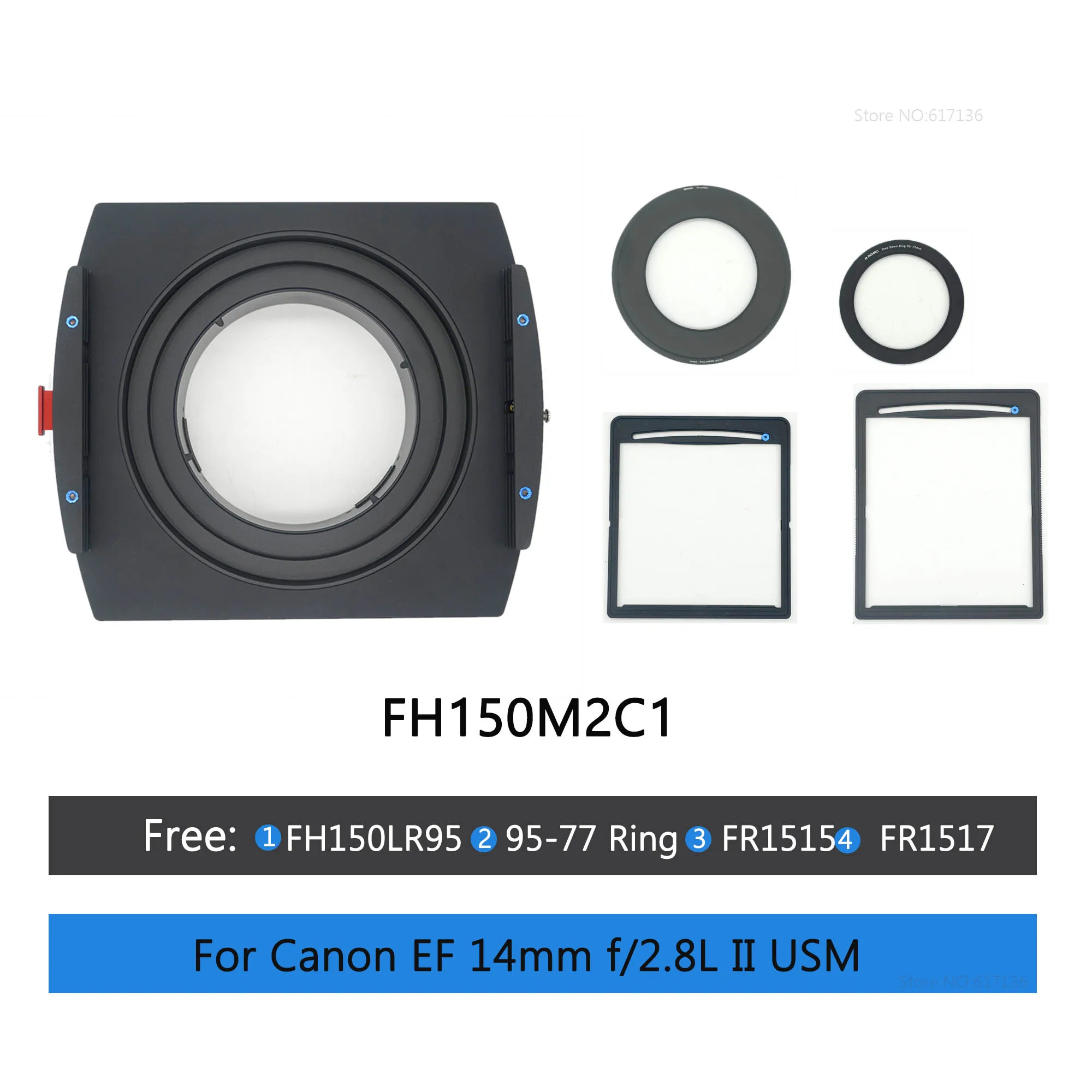 FH150M2C1 Benro FH150M2HF FH150M2BHF держатель фильтра без переходного кольца для FH150M2 FH150M2B держатель фильтра Syster - Цвет: FH150M2C1