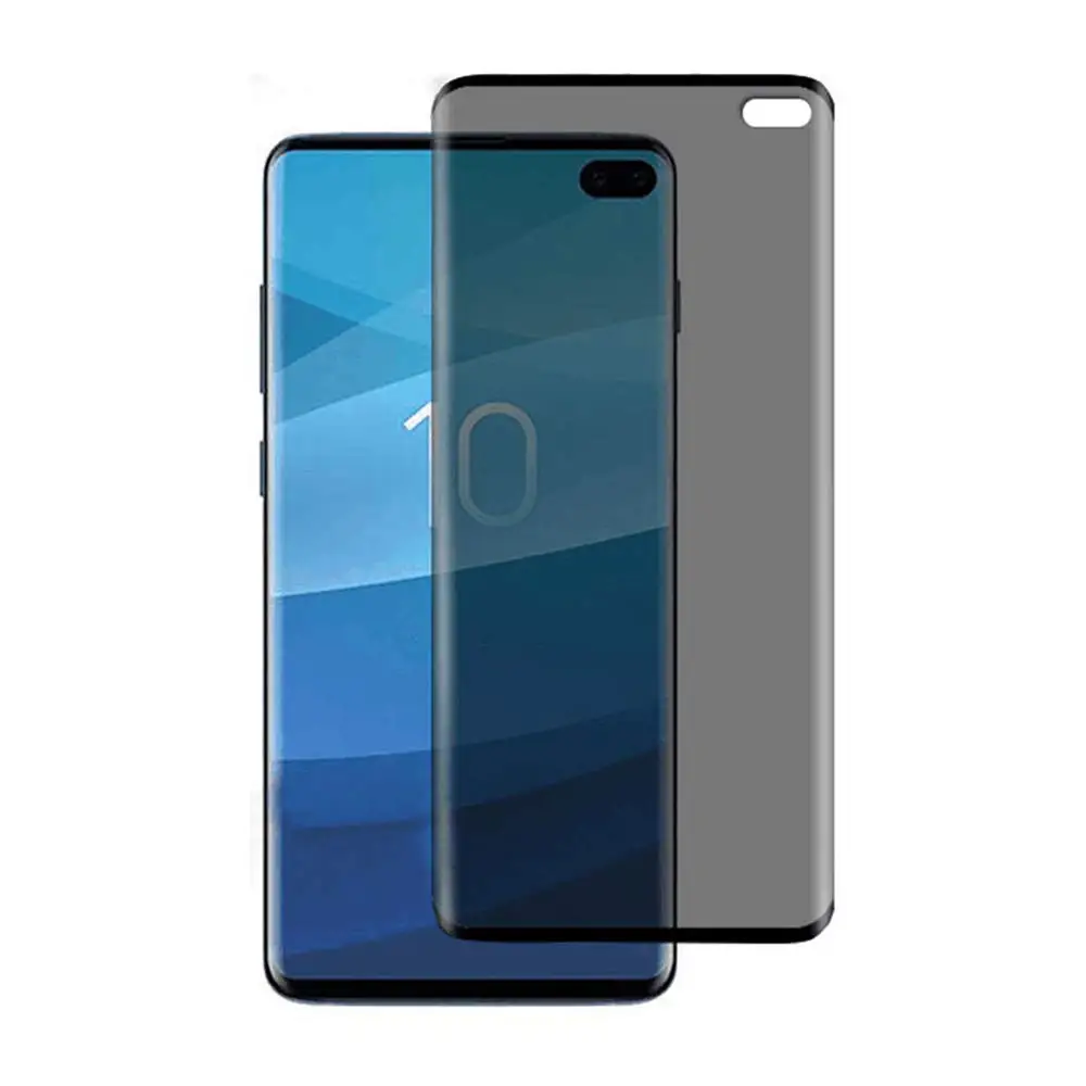 6D изогнутое полное Защитное стекло для сохранения личной информации для samsung Galaxy Note 10 Plus S10 Plus S10E S10+ 9H покрытие из закаленного стекла с антишпионскими бликами