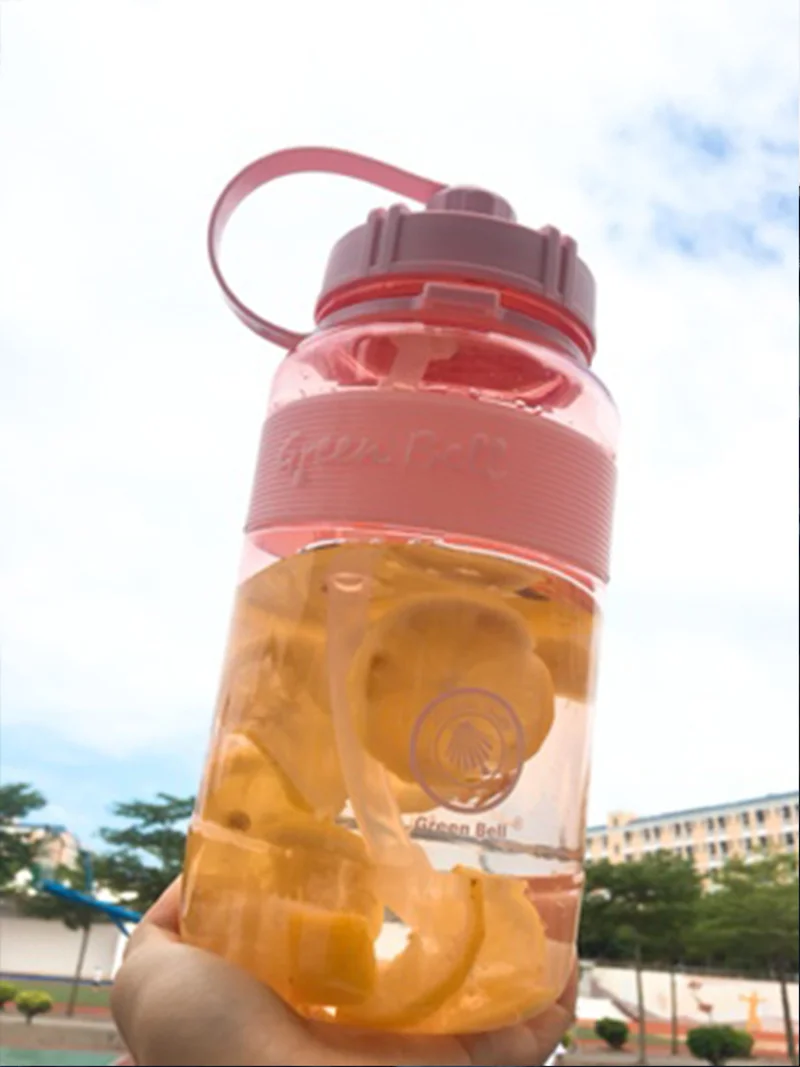 Новый стиль 2019 портативный спортивный чайник для фитнеса пластиковая бутылка