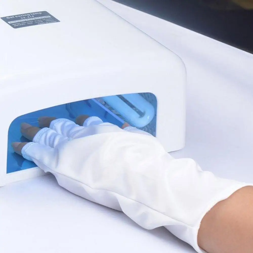 1 шт. женские белые перчатки 459-UV-Glove светильник Модный Инструмент для ногтей
