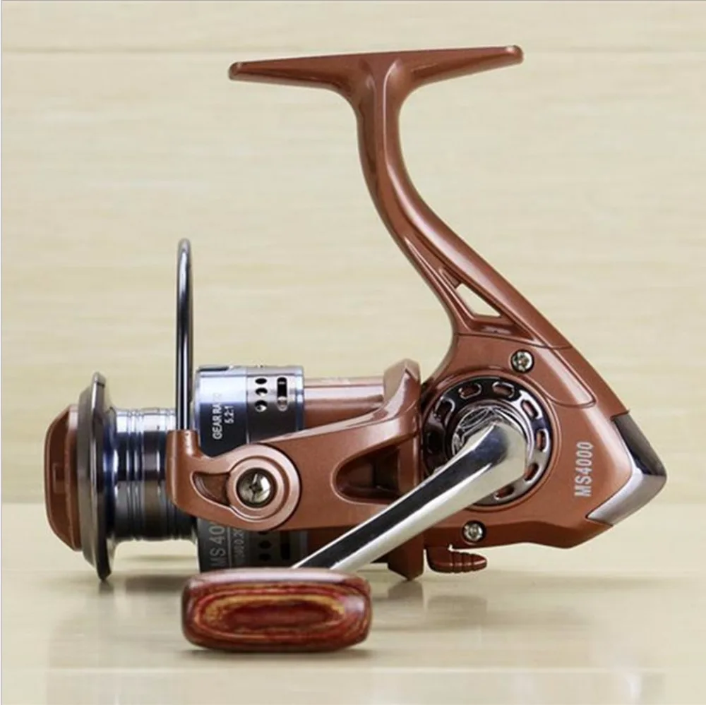 Лидер продаж MS 2016 Спиннинг рыболовная Катушка 12 + 1 нержавеющая сталь HPCR упорные