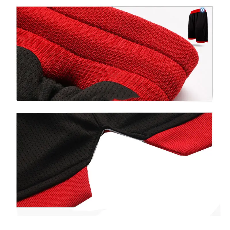 Новые мужские спортивные Баскетбол Бег тренажерный зал карманов Шорты для