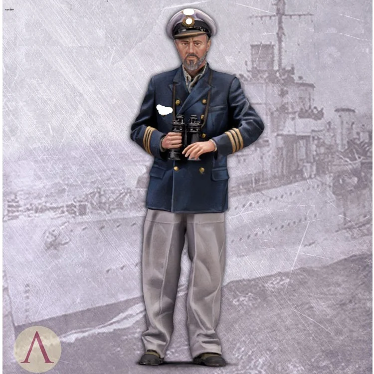 1/35 U BOAT коммандер модель из смолы солдат GK военная тема Второй мировой войны