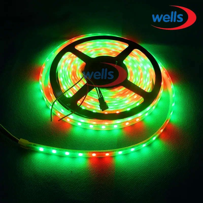 Новая умная светодиодная Пиксельная лента WS2812B 3 м индивидуально Адресуемая