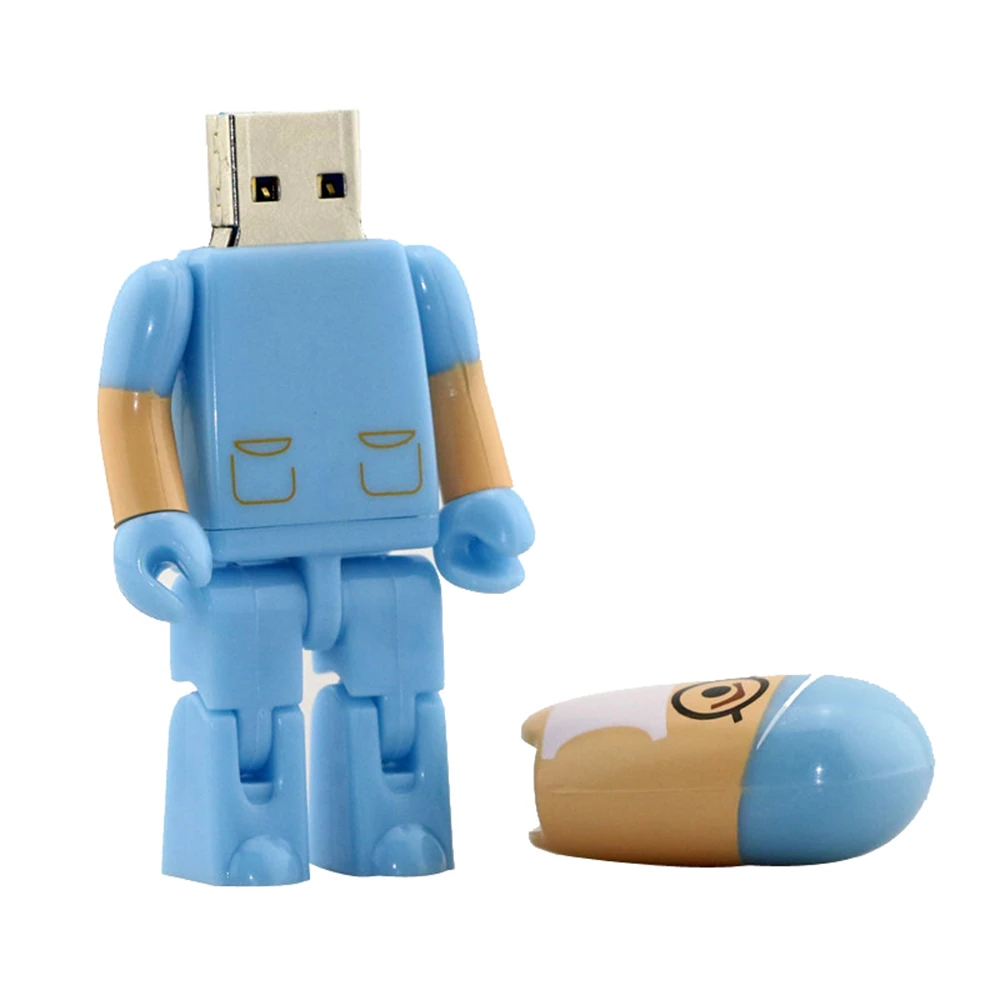 Мультяшный флеш-накопитель робот Доктор модель медсестры USB 2,0 флеш-карта памяти 4 ГБ 8 ГБ 16 ГБ 32 ГБ 64 Гб зубной стоматолог USB флеш-накопители Thumbdrive