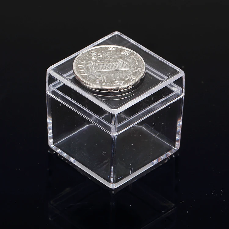 Квадратная коробка из прозрачного пластика 16 размеров | Дом и сад