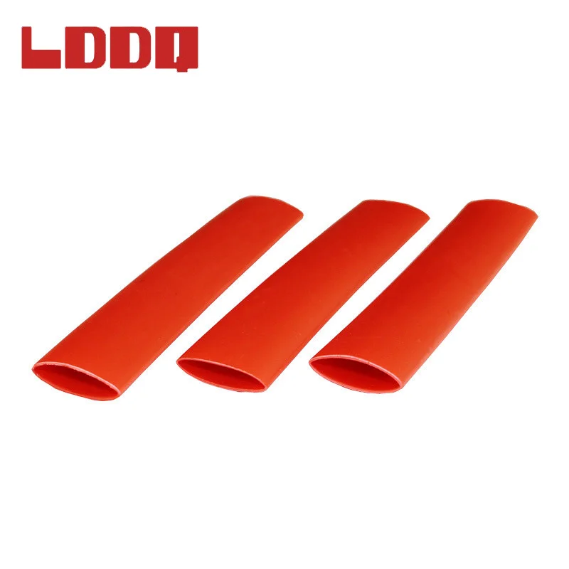 Термоусадочные трубки LDDQ 1 м клейкие красные термоусадочные изоляция
