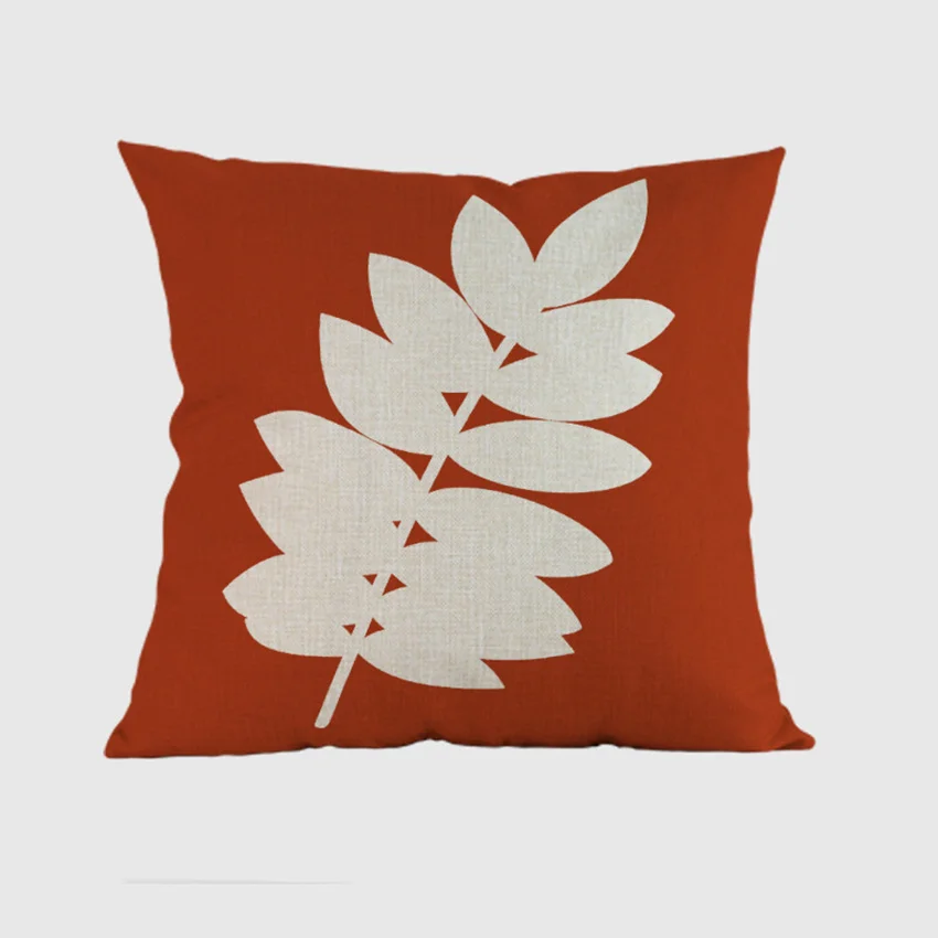 Чехол для подушки с изображением канадского кленового листа|cushion cover|car cushion coverssofa