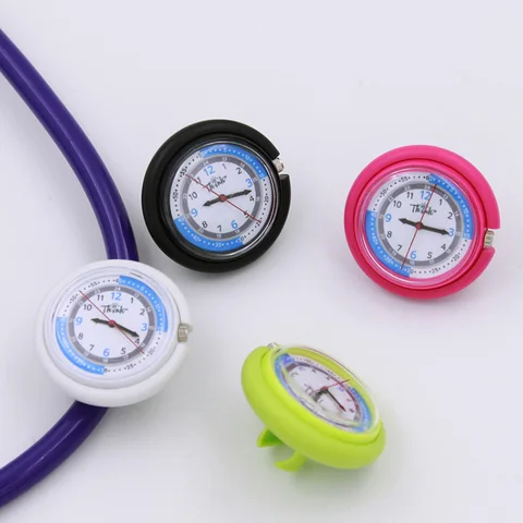 Медсестринские медицинские Подвесные часы с клипсой для стетоскопа