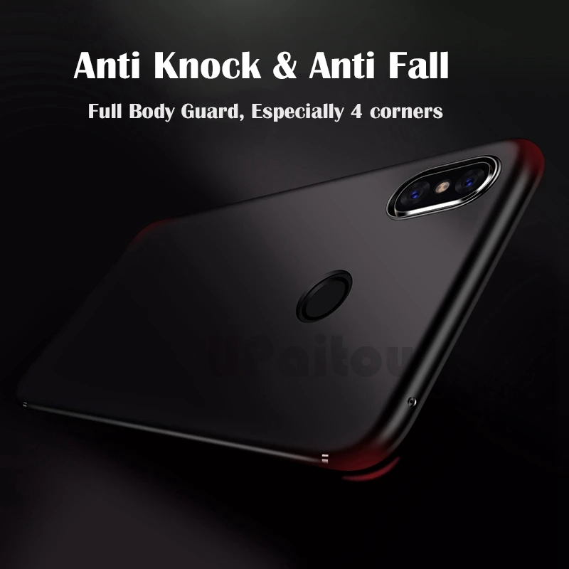 UPaitou For Xiaomi Mi Mix 2s Max 3 2 Matte TPU Case Soft Silicon Back Cover for XIAOMI MI Mi5s Slim |