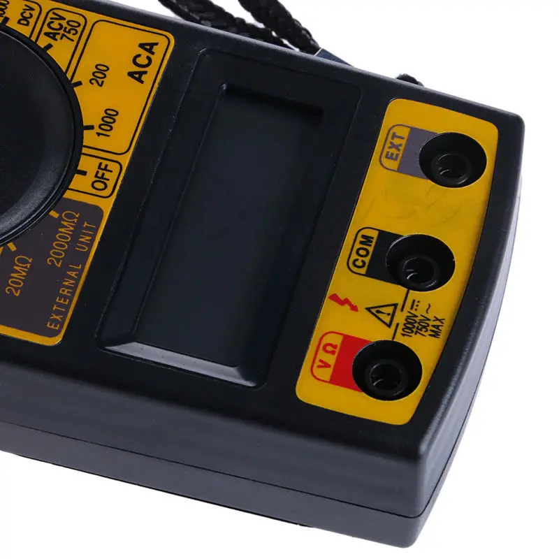 OOTDTY цифровой вольтметр Амперметр Омметр мультиметр AC DC Вольт тестер клещи