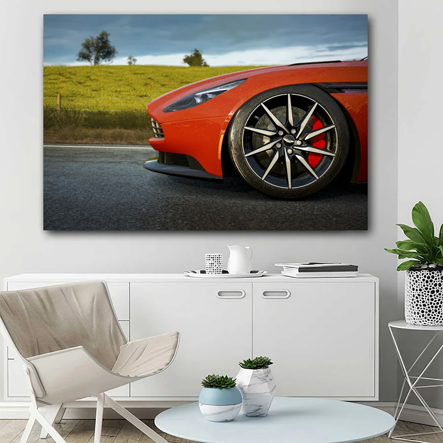 HD Мартенс с принтом DB11 супер спортивные автомобили обои настенный