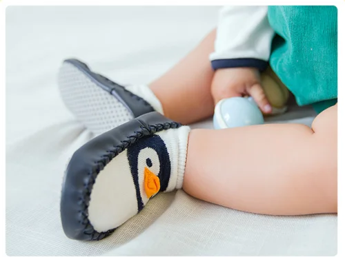 2018 Милые Удобные Мультяшные хлопковые нескользящие носки для новорожденных