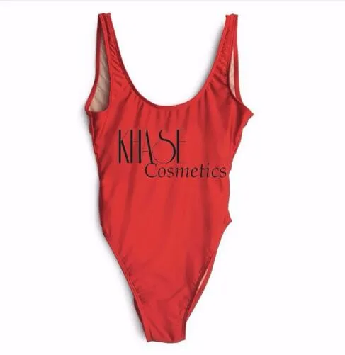 

New arrival swimsuit KHASE one piece women swimwear us size bodysuit bathing suit jumpsuit suit plunge beachwear