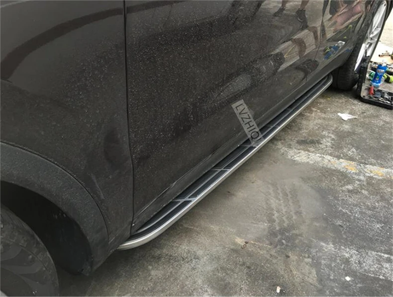 Автоматический запуск Панели шаг в сторону бар педали для Porsche Cayenne высокое качество Nerf бары автомобильные аксессуары