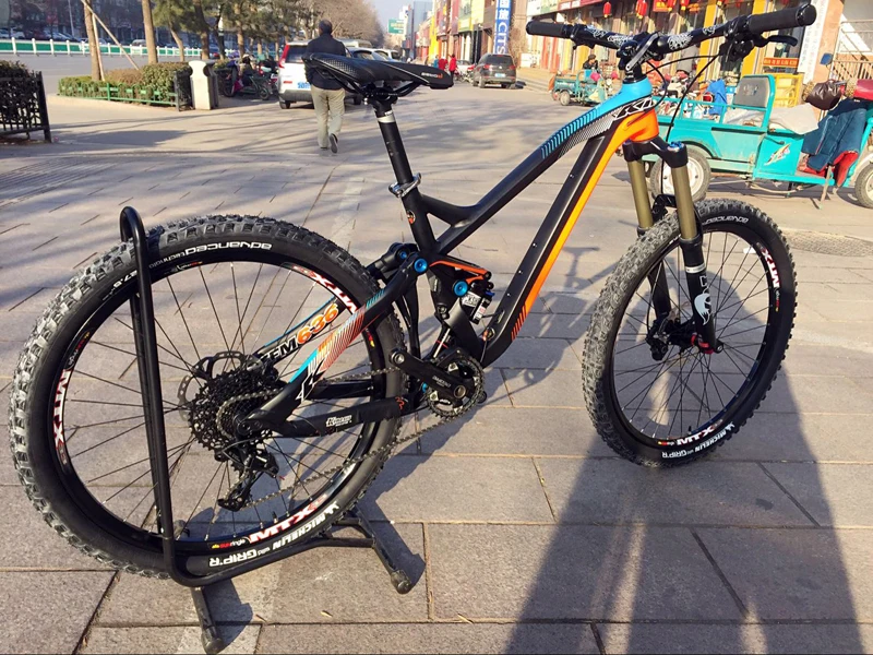 KINESIS TFM636 27,5 650B мягкий хвост горный велосипед Подвеска велосипедная стойка AM ENDURO 6061 Алюминиевая велосипедная Рама