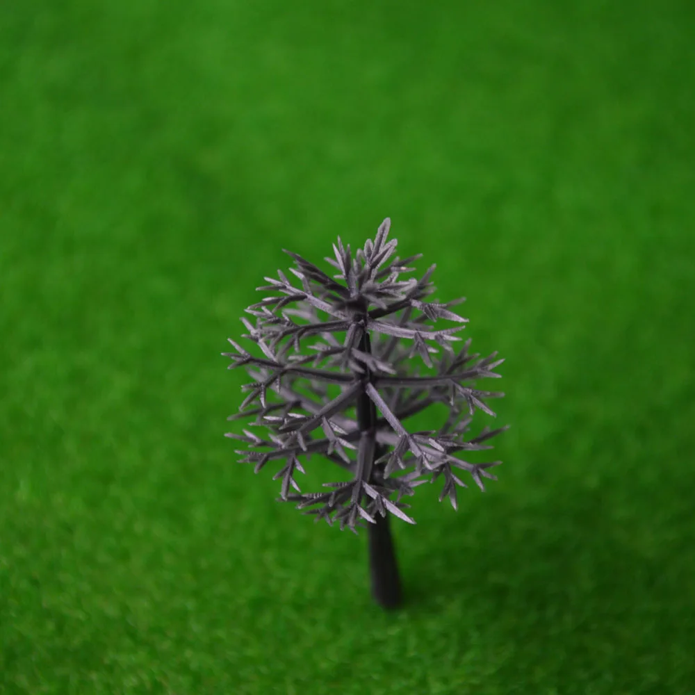 Архитектурная модель 35 90 мм зеленый ствол дерева рукоятка ландшафтный пейзаж