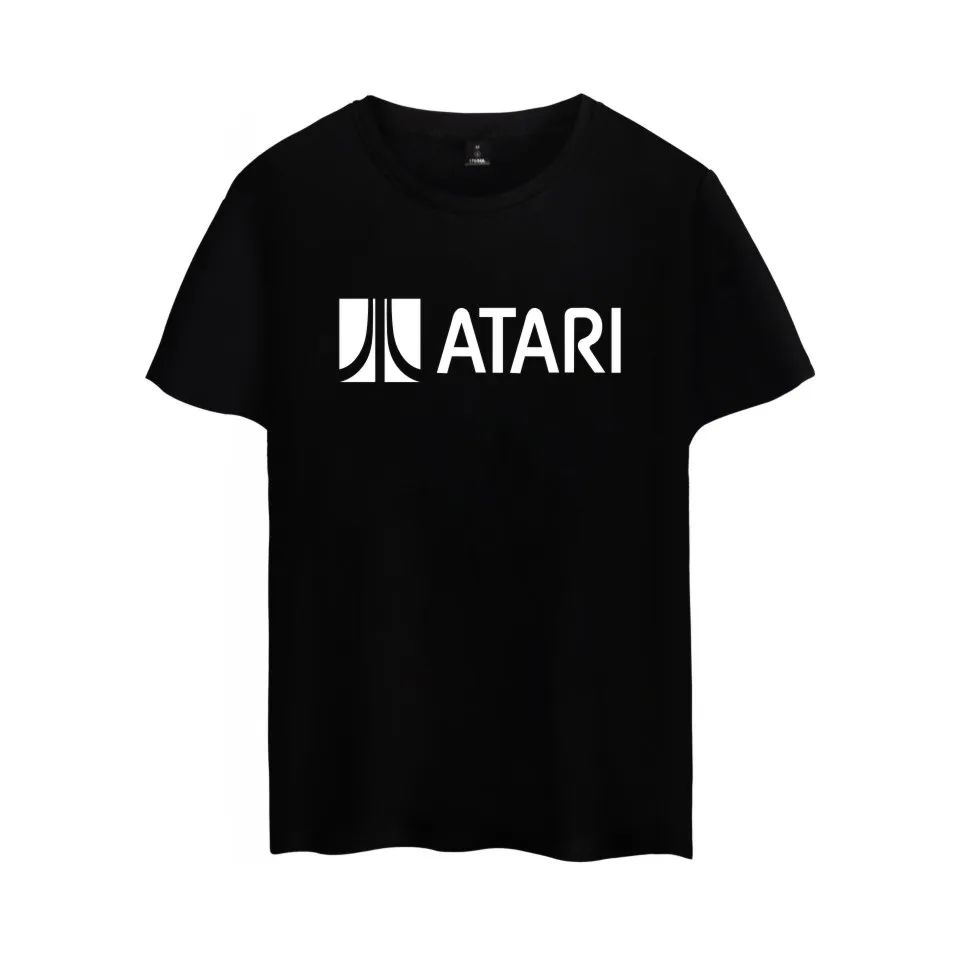 Футболка ATARI с логотипом Atari летняя хлопковая футболка коротким рукавом для
