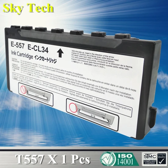 Качественный совместимый чернильный картридж для T557, T-557 для Epson Picture mate/Picture mate 500/PM500 и т. д