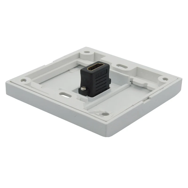 Новинка 86x86 Тип HDMI V2.0 4K Панель розетка настенная вилка|Удлинители электрические| |