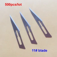 500pcslot blade 11 surgery scalpel opening repair tools knife for disposable sterilemobile phonebeautydiy