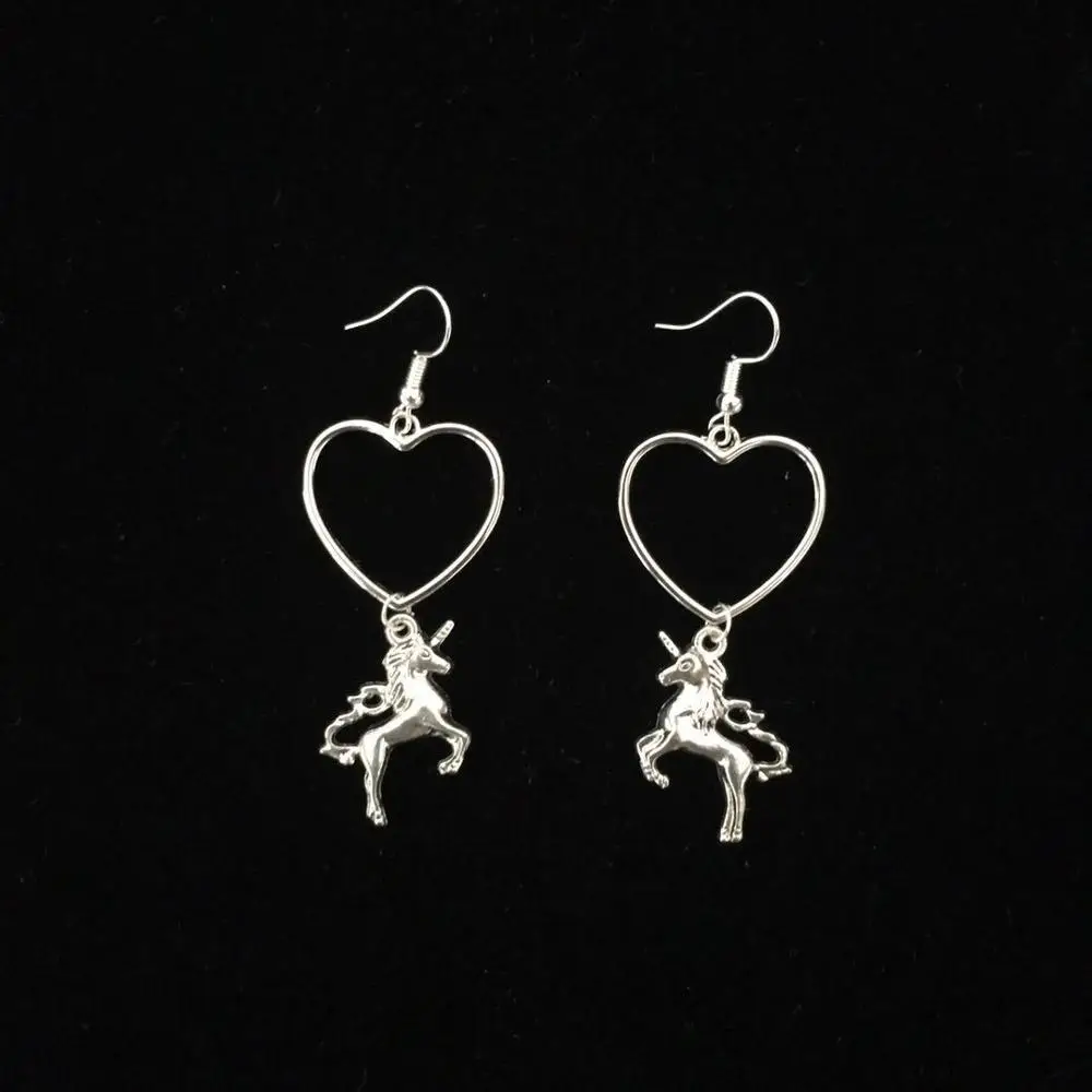 Серьги в виде аниме кота форме сердца подарок для любимого альпака серьги капли