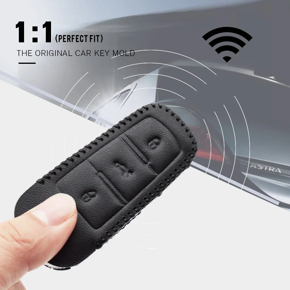 Кожаный чехол для автомобильного ключа Volkswagen VW Golf Polo Passat B5 B6 B7 B8 Beetle T5 Jetta Mk6 Tiguan