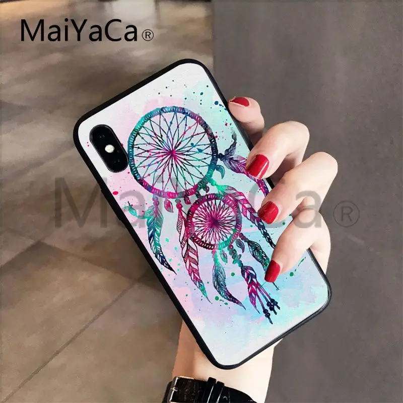 MaiYaCa Мандала чакра для йоги красивые мягкие Аксессуары телефонов чехол iPhone 7 6 X 6S