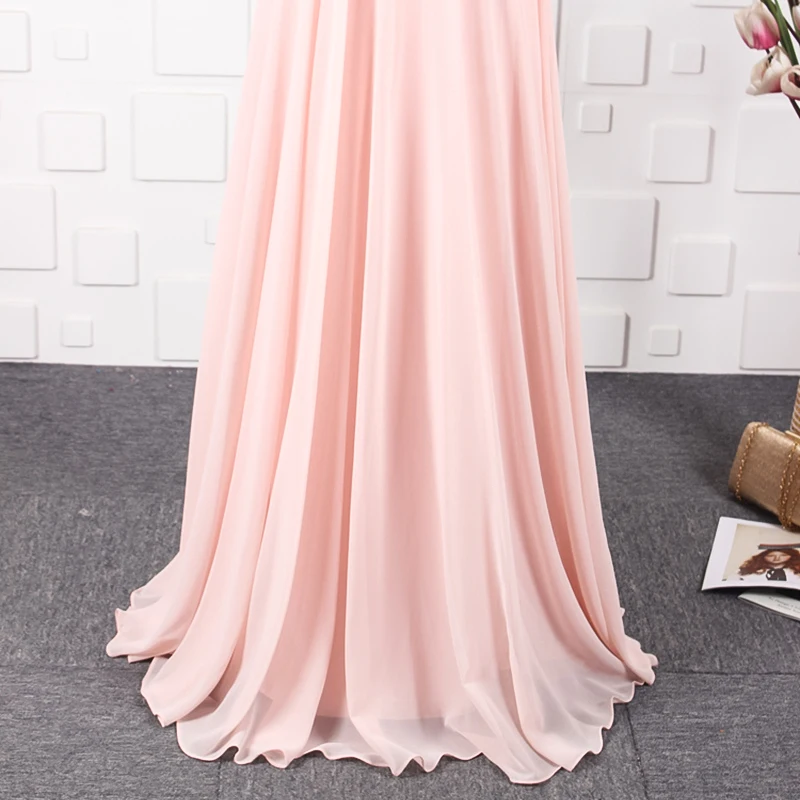 JANCEMBER vestidos elegantes с аппликацией кристаллами рюшами без рукавов круглым вырезом
