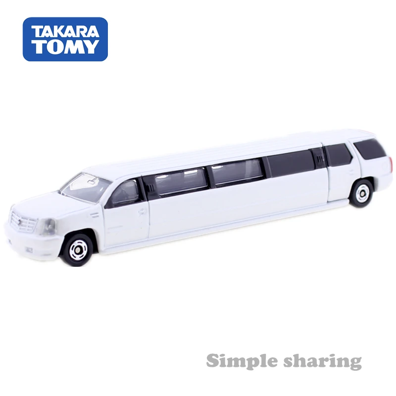 TAKARA TOMY TOMICA No.136 CADILLAC ESCALADE 1:79 лимузин литые миниатюрные коллекционные предметы