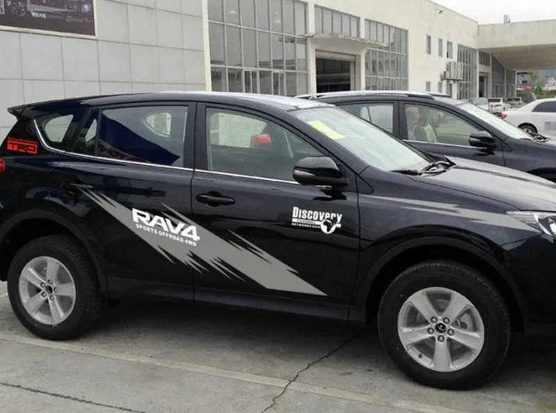 Набор наклеек из ПВХ для автомобилей Discovery RAV4 Стикеры спорта и гонок|sticker sport|pvc
