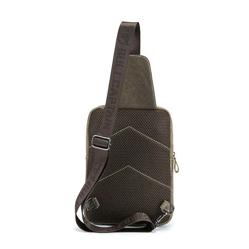 Сумка мессенджер мужская из натуральной кожи с USB зарядкой| |