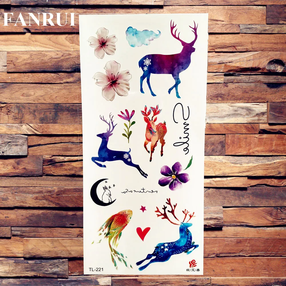 Маленькие Сексуальные поддельные временные татуировки с принтом губ стикер для